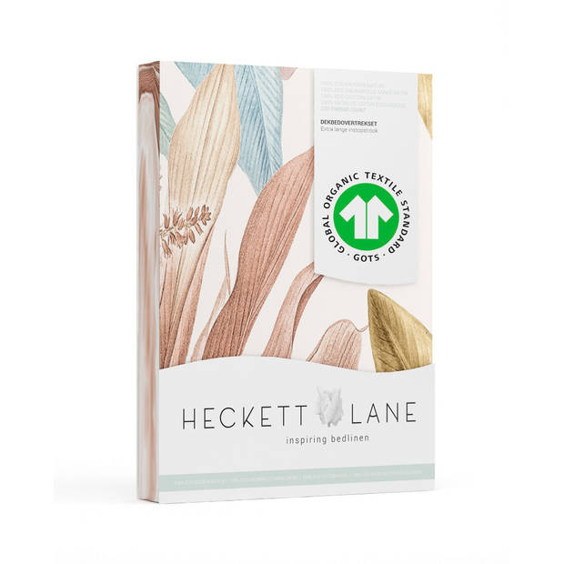 Heckett & Lane Boton dekbedovertrek - Lits-jumeaux (260x200/220 cm + 2 slopen) - Katoen satijn - Multi