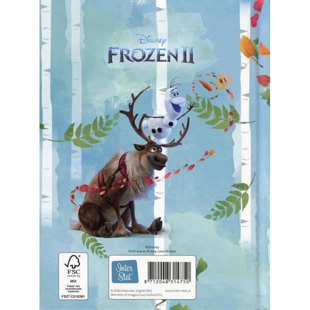 Olaf Frozen 2 vriendenboek vriendenboekje