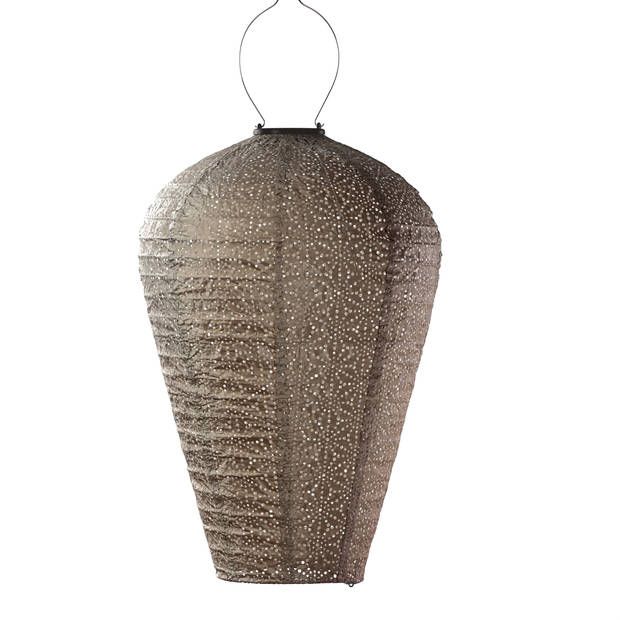 Lumiz Solar tuinverlichting Sashiko - XL - Licht Taupe