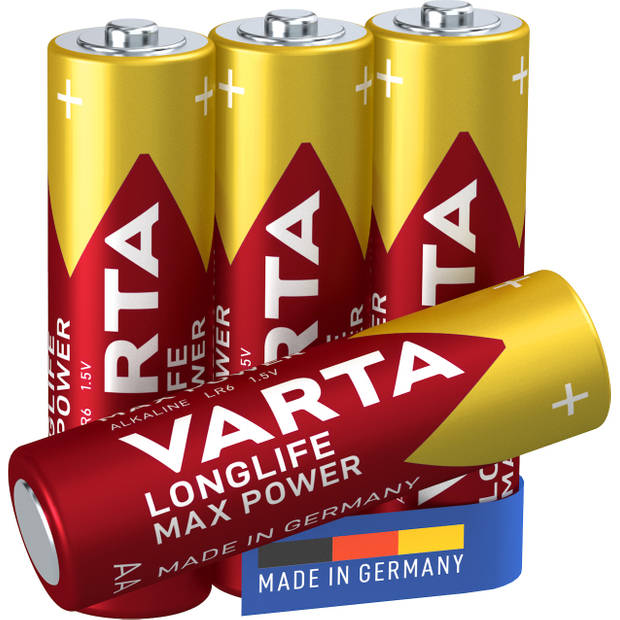 Varta Longlife Max Power AA Batterijen