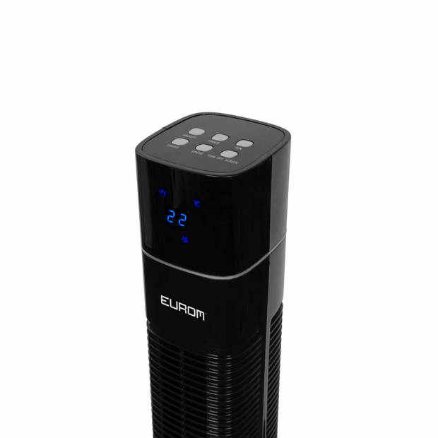 Eurom Towerfan 120 Black ventilator - 122 cm