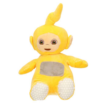 Pluche Teletubbies speelgoed knuffel Laa-Laa geel 34 cm - Knuffelpop