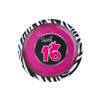 Funny Fashion Sweet 16 feest thema party bordjes - 8x stuks - dia 23 cm - Karton - verjaardag - Feestbordjes