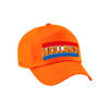 Holland fan pet / cap oranje met Nederlandse vlag - EK / WK / Koningsdag - voor volwassenen - Verkleedhoofddeksels