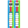 Benza Kaftpapier voor schoolboeken - Lime groen, turquoise, rood - 200 x 70 cm - 6 rollen