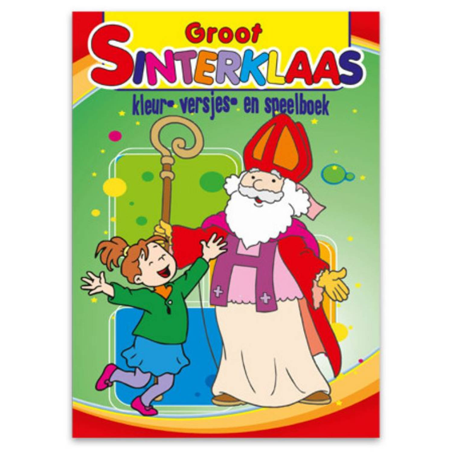 Verhaak Sinterklaas speelboek A4 - (ISBN:9789052952123)