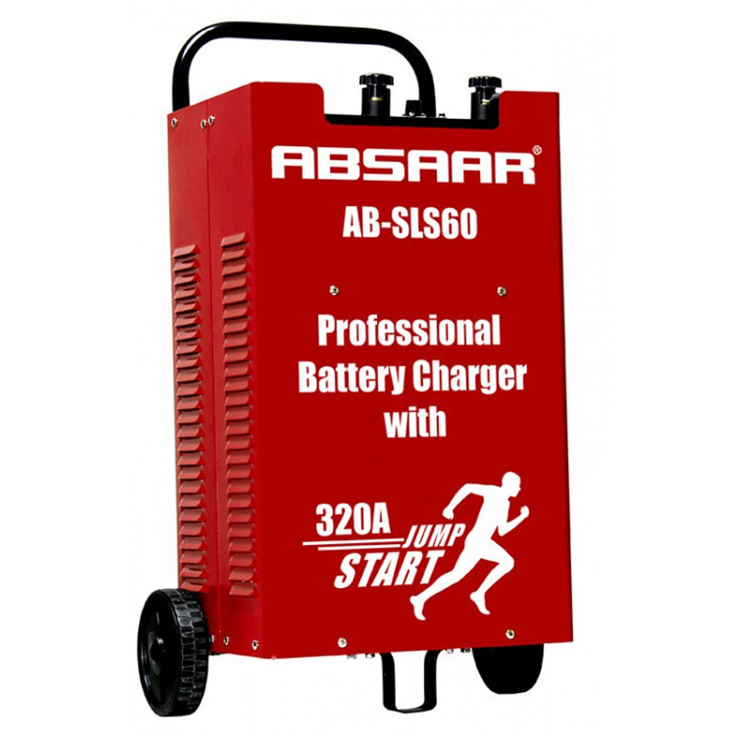 Absaar acculader Pro AB-SL60 12/24V 60-320A rood