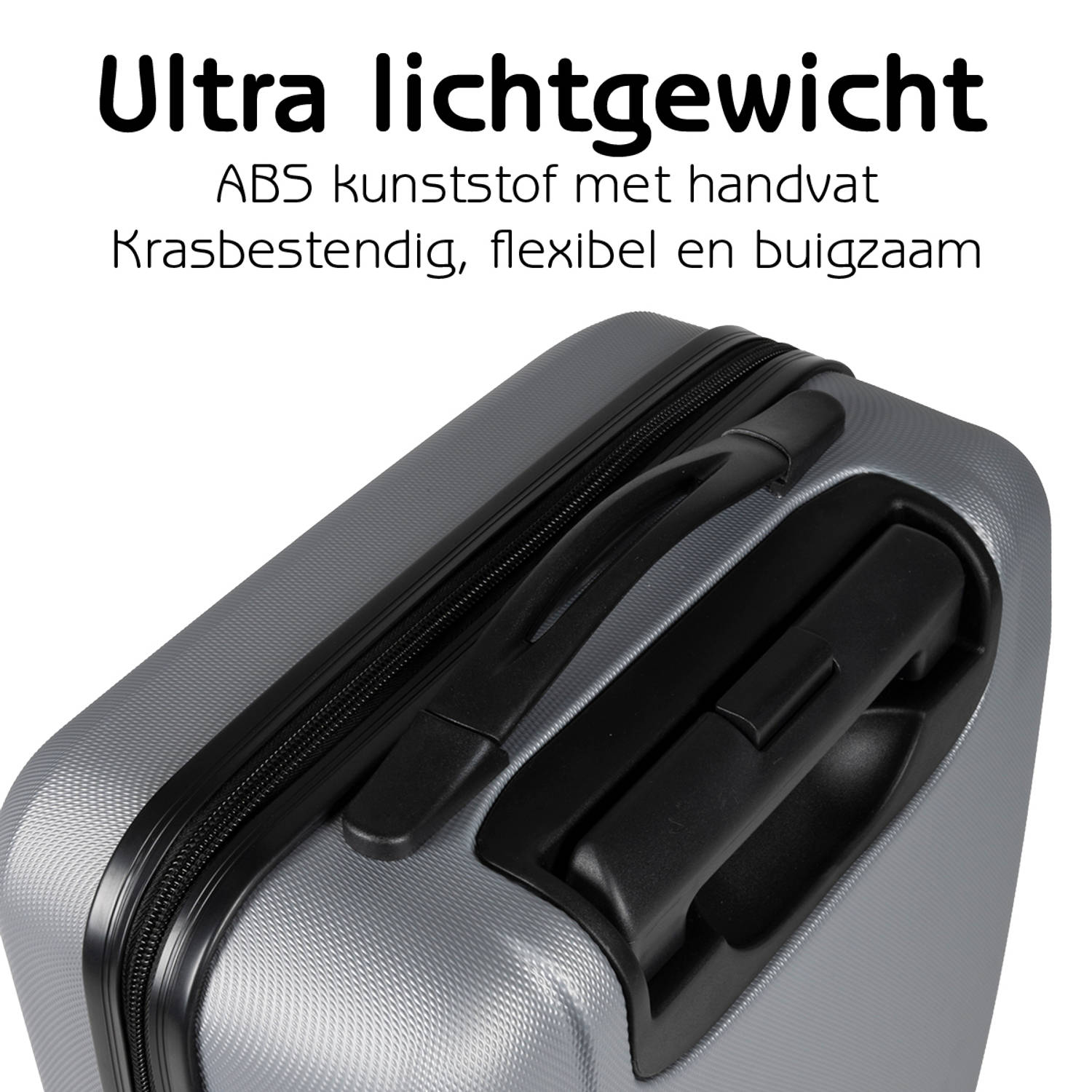 Gentleman vriendelijk Toevlucht Bestaan Slazenger Kofferset - met 4 Wielen - Lichtgewicht - Handbagage Koffer - 3  Stuks | Blokker