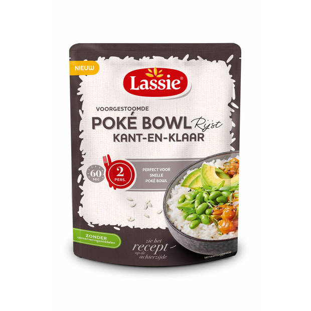 Lassie voorgestoomde poké bowl rijst - 250 gram