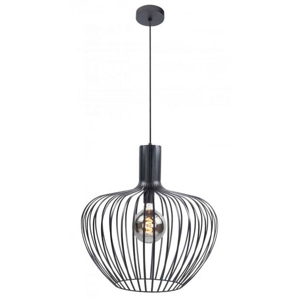 Highlight Hanglamp Mela Ø 50 cm zwart
