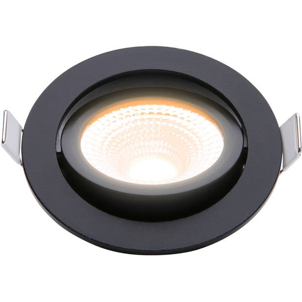 EcoDim - LED Spot - Inbouwspot - ED-10023 - 5W - Waterdicht IP54 - Dimbaar - Dim to Warm - Warm Wit 2000K-3000K - Mat