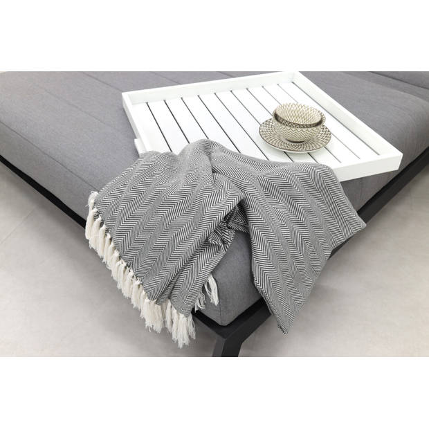 Mexico ligbed - Sunbrella - Light grey - 2 persoons