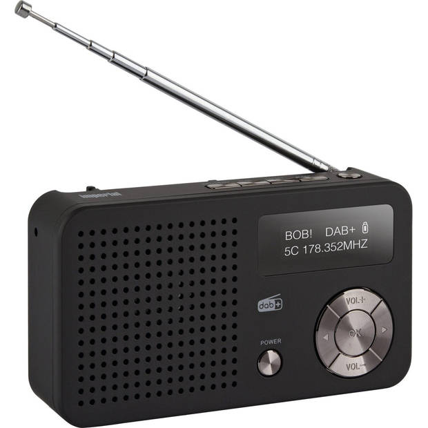 Imperial draagbare radio DAB+ Dabman 13 (Zwart)