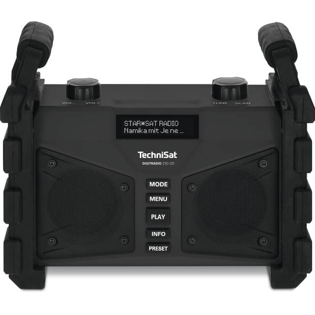 Technisat Digitradio 230 - DAB+ bouwradio - zwart