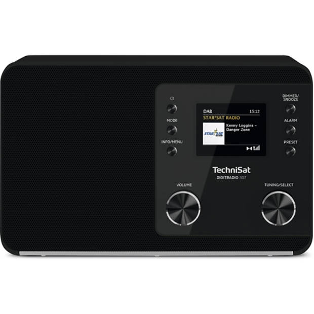 TechniSat DAB radio Digitradio 307 (Zwart)