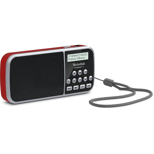 TechniSat Techniradio RDR - portable DAB+ radio - rood