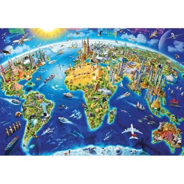 EDUCA - World Symbols Puzzle 2000pcs