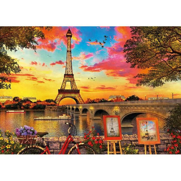 EDUCA Puzzle 3000 Sunset In Paris