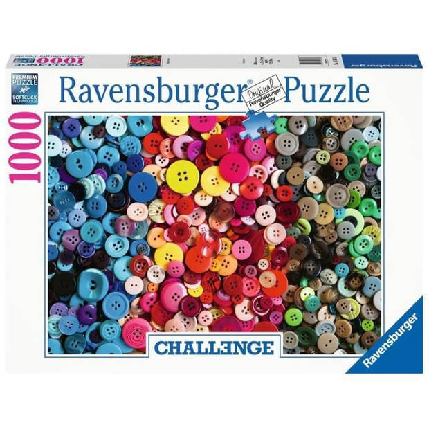 1000 stukjes puzzel - Knopen (uitdagingspuzzel)