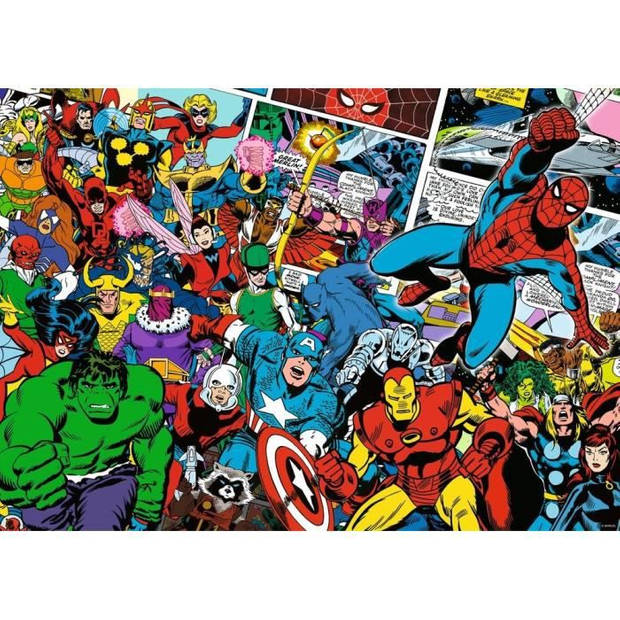 Puzzle 1000 p - Marvel (Challenge Puzzle)