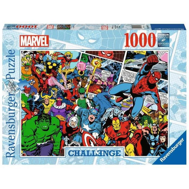 Puzzle 1000 p - Marvel (Challenge Puzzle)