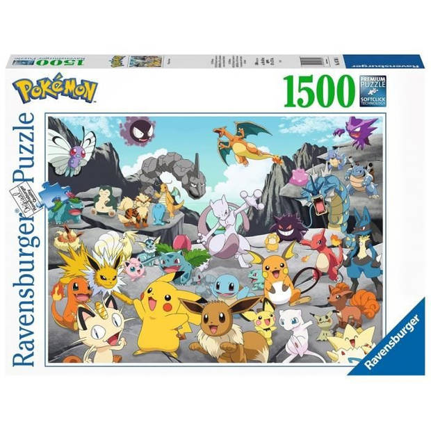 Puzzle 1500 p - Pokémon Classics