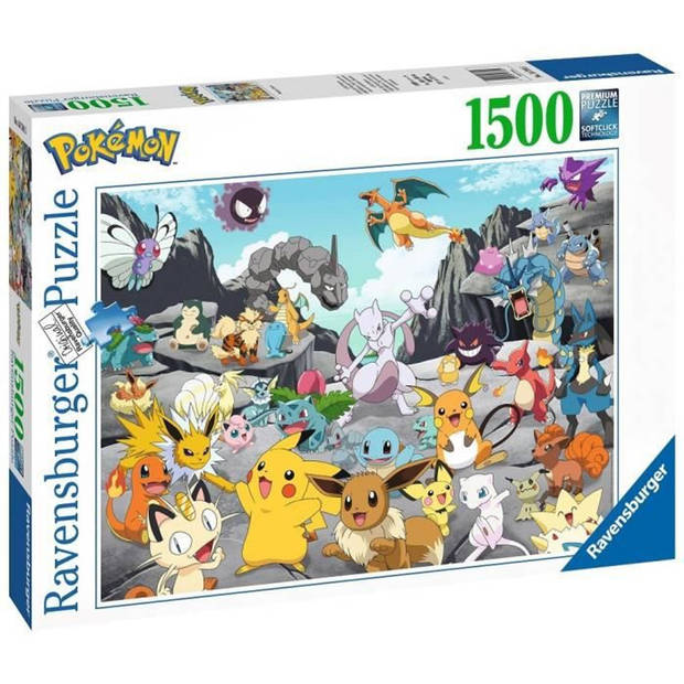 Puzzle 1500 p - Pokémon Classics