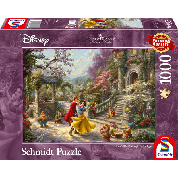 Schmidt Puzzle legpuzzel Disney Dansen met prins 1000 stukjes