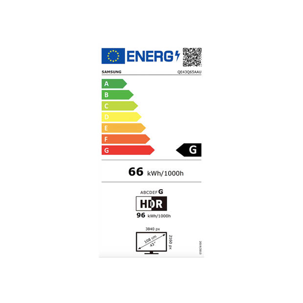 Samsung QE43Q65A - 43 inch (109 cm)