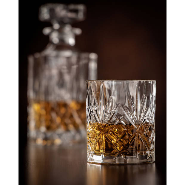 Jay Hill Whiskey Set (karaf & whiskey glazen) Moy 3-Delig