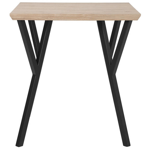 Beliani BRAVO - Eettafel-Lichte houtkleur-MDF