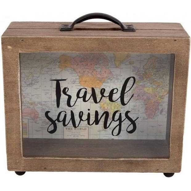 Spaarpot - Travel Savings - spaarpot volwassenen - spaarpotten - spaarvarken - spaarpot groot - reis pot