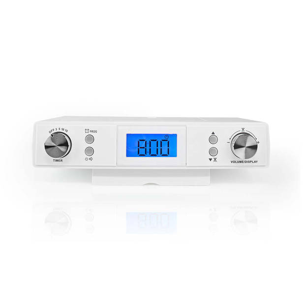 Nedis Keukenradio - RDFM4010WT - Zilver