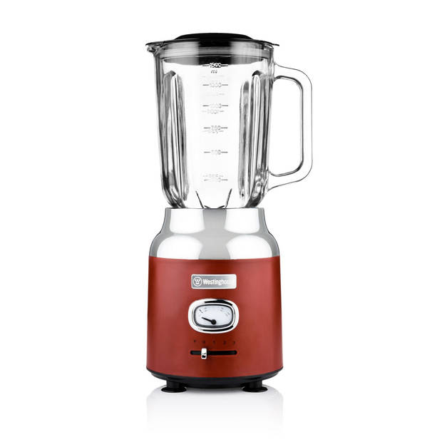 Westinghouse Blender Retro Collections - cranberry red - 1.5 liter - WKBE221RD