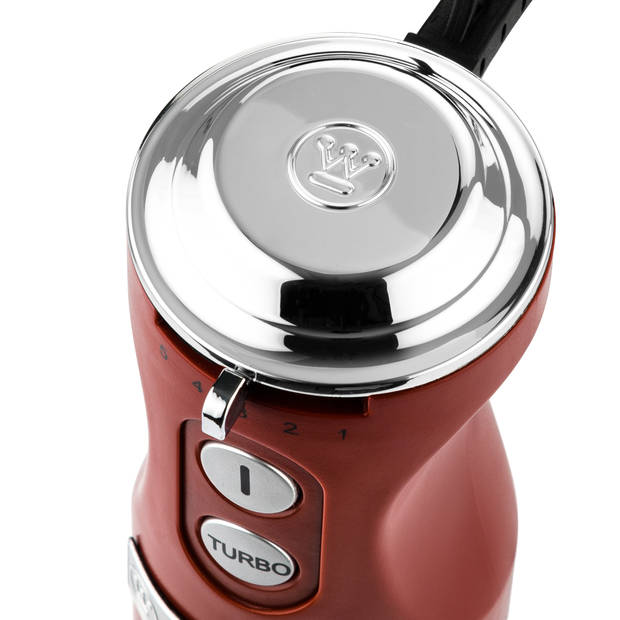 Westinghouse Staafmixer Retro Collections - 600 W - cranberry red - WKHBS270RD