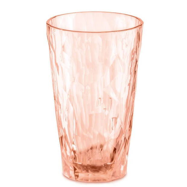 Drinkglas, 300 ml - Roze - Koziol Club No. 6