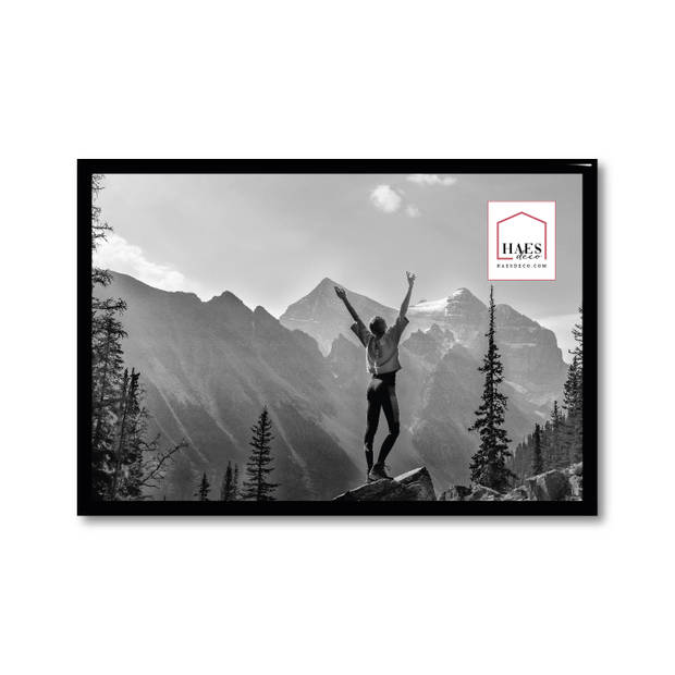 HAES DECO - Kunststof fotolijst 20x30 zwart Easy Frame - EF4B