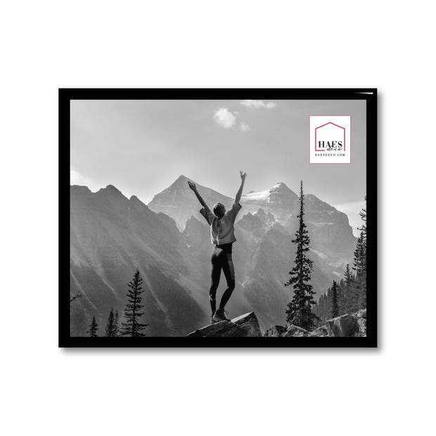 HAES DECO - Kunststof fotolijst 20x25 zwart Easy Frame - EF12B