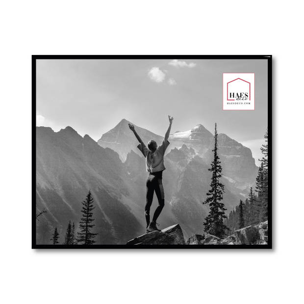 HAES DECO - Kunststof fotolijst 40x50 zwart Easy Frame - EF7B