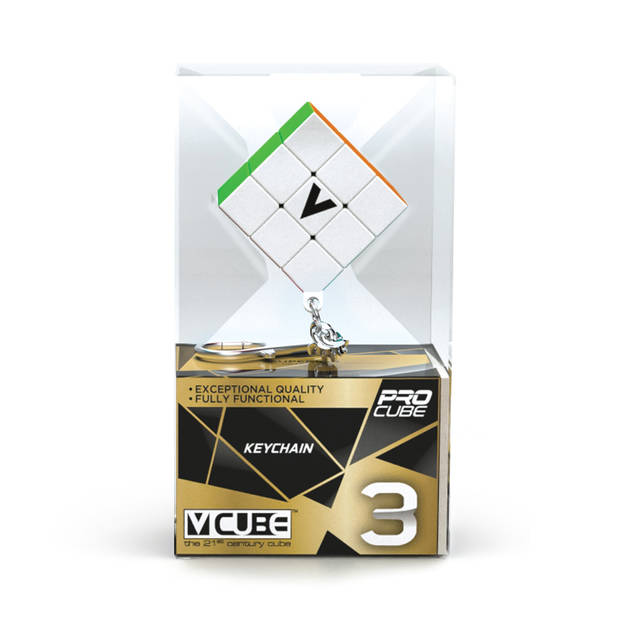 V-Cube 3 keychain (flat)