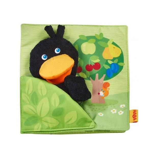 Haba babyboekje Boomgaard junior 18 x 18 cm groen 6-delig