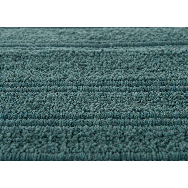 Heckett & Lane Nukus Badmat - pine green 70x120cm