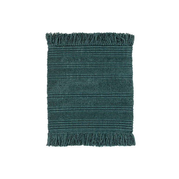 Heckett & Lane Nukus Badmat - pine green 60x60cm