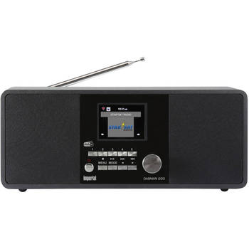 imperial DABMAN i220BT DAB+ en internetradio met bluetooth - zwart