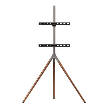 One For All WM7471 Vesa 400 Tripod TV standaard - walnoot