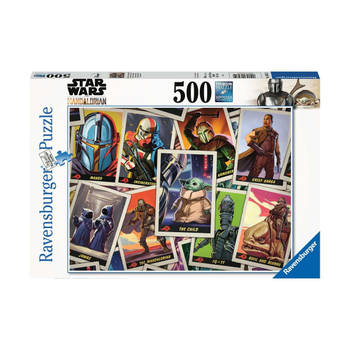 Puzzel 500 p - Baby Yoda / Star Wars Mandalorian