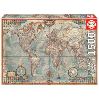 Educa Wereldkaart (1500)