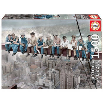 EDUCA 1500 Pieces Puzzle - Lunch in New York