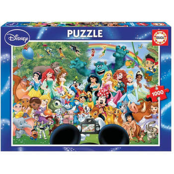 DISNEY 1000 Pieces Puzzle - The Wonderful Disney World