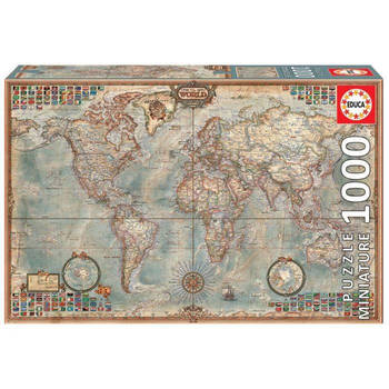 EDUCA - Puzzle The World 1000 stks
